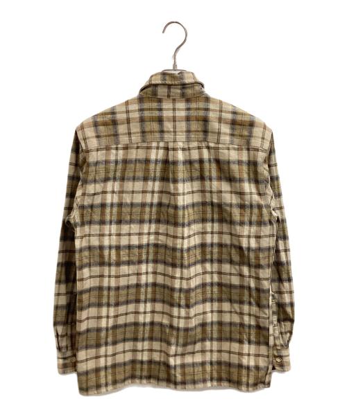 CarHartt（カーハート）CarHartt (カーハート) 長袖チェックネルシャツ / S145DES ベージュ サイズ:Sの古着・服飾アイテム