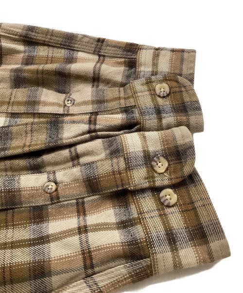 CarHartt（カーハート）CarHartt (カーハート) 長袖チェックネルシャツ / S145DES ベージュ サイズ:Sの古着・服飾アイテム