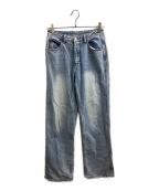 AND MARYアンドマリー）の古着「Ribbon hip denim　/　AM 0863」｜インディゴ