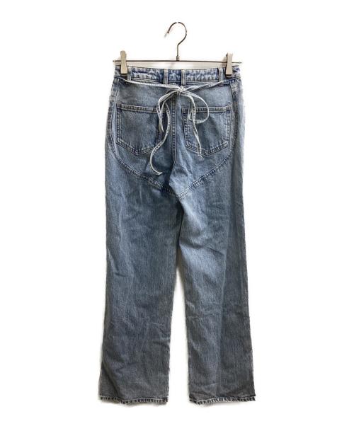 AND MARY（アンドマリー）AND MARY (アンドマリー) Ribbon hip denim　/　AM 0863 インディゴ サイズ:Sの古着・服飾アイテム