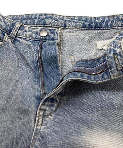 AND MARY（アンドマリー）AND MARY (アンドマリー) Ribbon hip denim　/　AM 0863 インディゴ サイズ:Sの古着・服飾アイテム