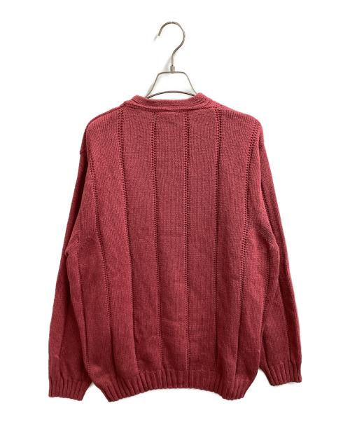 FIUME（フィウーメ）FIUME (フィウーメ) シルク混ニット レッド サイズ:46の古着・服飾アイテム
