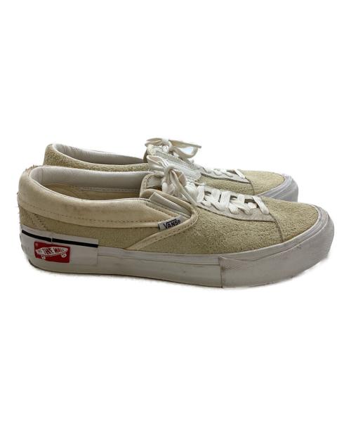 VANS VAULT（バンズボルト）VANS VAULT (バンズボルト) Slip-On Cap LX Marshmallow　/　721454 アイボリー サイズ:27の古着・服飾アイテム