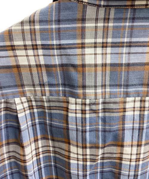 J.C.PENNY（ジェーシーペニー）J.C.PENNY (ジェーシーペニー) チェックシャツ / 70s～80s ブルー サイズ:Mの古着・服飾アイテム