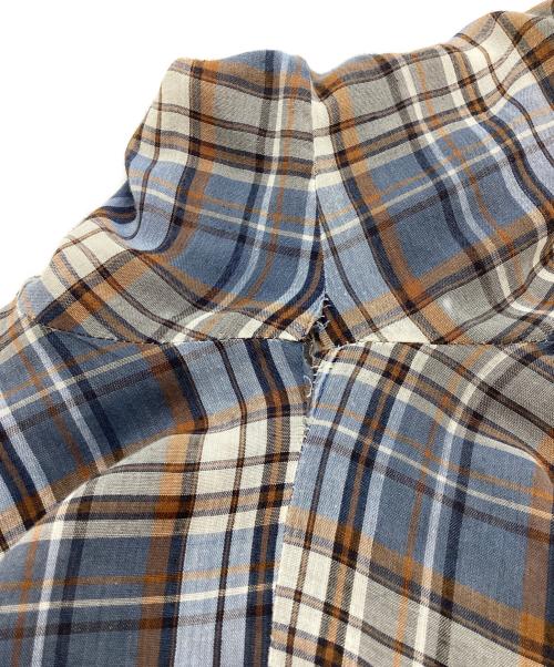 J.C.PENNY（ジェーシーペニー）J.C.PENNY (ジェーシーペニー) チェックシャツ / 70s～80s ブルー サイズ:Mの古着・服飾アイテム