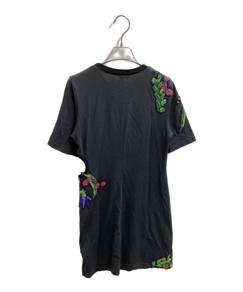3.1 phillip lim（スリーワンフィリップリム）3.1 phillip lim (スリーワンフィリップリム) 花柄ワンピース ブラック サイズ:Sの古着・服飾アイテム