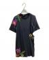 3.1 phillip lim（スリーワンフィリップリム）の古着「花柄ワンピース」｜ブラック