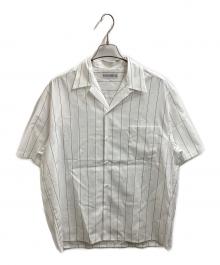 WACKO MARIA（ワコマリア）の古着「STRAIPED OPEN COLLAR SHIRT」｜ホワイト