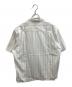 WACKO MARIA (ワコマリア) STRAIPED OPEN COLLAR SHIRT ホワイト サイズ:L：15000円