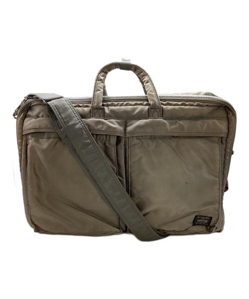 PORTER（ポーター）PORTER (ポーター) TANKER 3WAY BRIEFCASE グレーの古着・服飾アイテム
