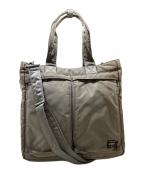 PORTERポーター）の古着「TANKER 2WAY TOTE BAG」｜グレー