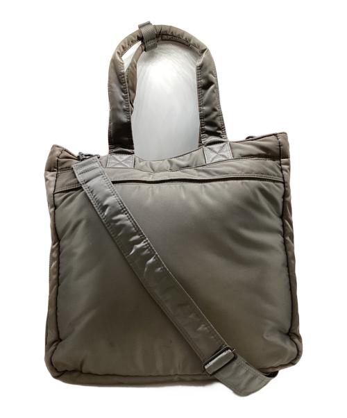 PORTER（ポーター）PORTER (ポーター) TANKER 2WAY TOTE BAG グレーの古着・服飾アイテム