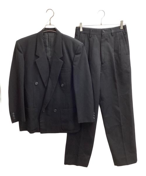 Y's for men（ワイズフォーメン）Y's for men (ワイズフォーメン) 90s ウール ダブル セットアップ ブラック サイズ:Sの古着・服飾アイテム