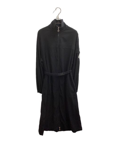 MONCLER（モンクレール）MONCLER (モンクレール) ABITO  ロングスリーブワンピース ブラック サイズ:40の古着・服飾アイテム