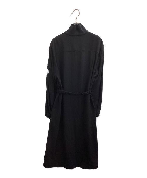 MONCLER（モンクレール）MONCLER (モンクレール) ABITO  ロングスリーブワンピース ブラック サイズ:40の古着・服飾アイテム