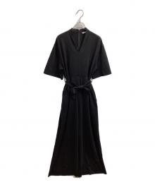 CLANE（クラネ）の古着「STAND COLLAR LOOSE ALL IN ONE　/　19112-5162」｜ブラック