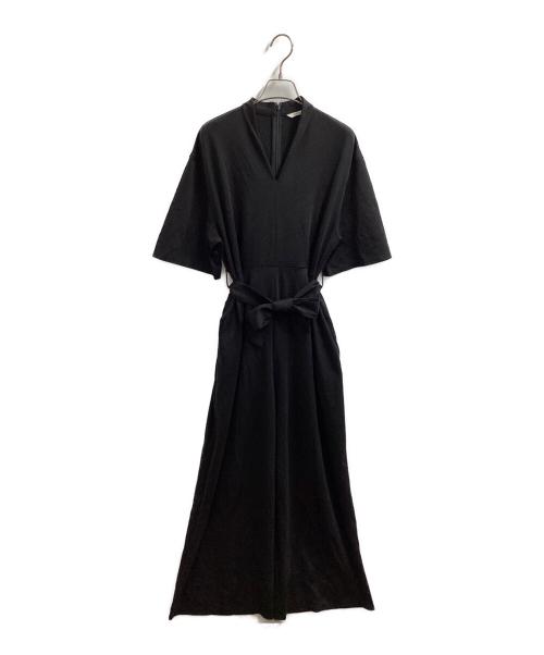 CLANE（クラネ）CLANE (クラネ) STAND COLLAR LOOSE ALL IN ONE　/　19112-5162 ブラック サイズ:2の古着・服飾アイテム