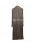 TORY BURCH (トリーバーチ) DITSY FLORAL KNIT SHIRTDRESS　/　145917 ブラック サイズ:12：15000円