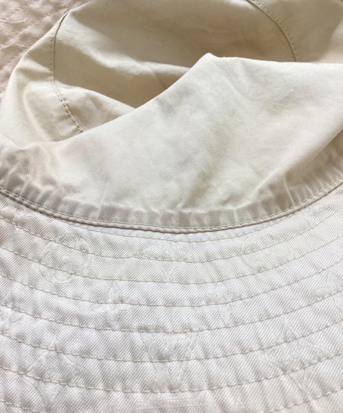 LOUIS VUITTON（ルイ ヴィトン）LOUIS VUITTON (ルイ ヴィトン) CAPEL.LV SUNSHINE REV コットン バケットハット ベージュの古着・服飾アイテム