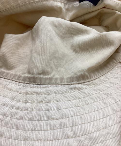 LOUIS VUITTON（ルイ ヴィトン）LOUIS VUITTON (ルイ ヴィトン) CAPEL.LV SUNSHINE REV コットン バケットハット ベージュの古着・服飾アイテム