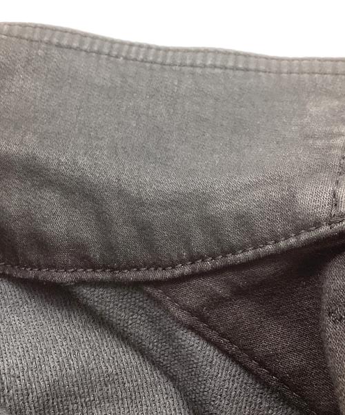 DIESEL（ディーゼル）DIESEL (ディーゼル) ELSHAR コーディング加工 デニムジャケット ブラック サイズ:Mの古着・服飾アイテム