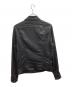 DIESEL (ディーゼル) ELSHAR コーディング加工 デニムジャケット ブラック サイズ:M：10000円