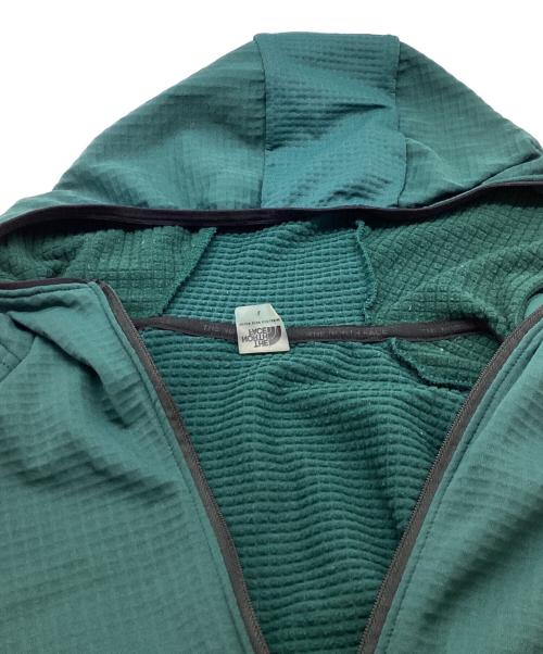 THE NORTH FACE（ザ ノース フェイス）THE NORTH FACE (ザ ノース フェイス) サーマルバーサグリッドフーディ / NL72278 グリーン サイズ:Ｌの古着・服飾アイテム