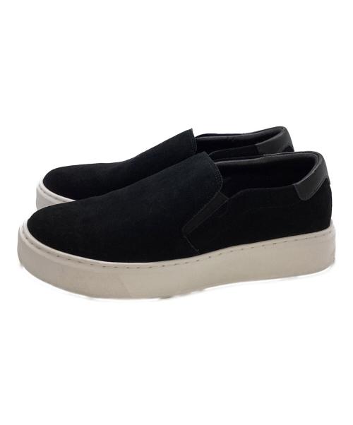 DEVICE 1（デバイスワン）DEVICE 1 (デバイスワン) SLIPON SNEAKER / スリッポン / AMGS249535 ブラック サイズ:27.5の古着・服飾アイテム