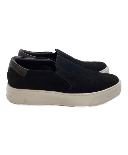 DEVICE 1（デバイスワン）DEVICE 1 (デバイスワン) SLIPON SNEAKER / スリッポン / AMGS249535 ブラック サイズ:27.5の古着・服飾アイテム