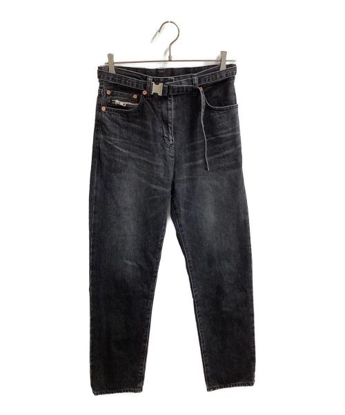 sacai（サカイ）sacai (サカイ) Straight Denim Pants / 23SS / ストレートデニムパンツ / 23-06510 ブラック サイズ:1の古着・服飾アイテム