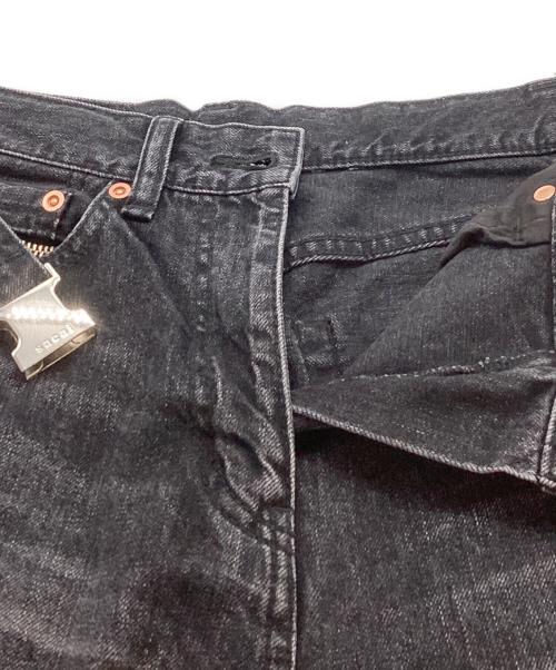 sacai（サカイ）sacai (サカイ) Straight Denim Pants / 23SS / ストレートデニムパンツ / 23-06510 ブラック サイズ:1の古着・服飾アイテム