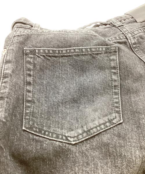 sacai（サカイ）sacai (サカイ) Straight Denim Pants / 23SS / ストレートデニムパンツ / 23-06510 ブラック サイズ:1の古着・服飾アイテム