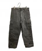 A vontadeアボンタージ）の古着「40's French Army Trousers / 40's フレンチアーミートラウザー / 日本製」｜グレー