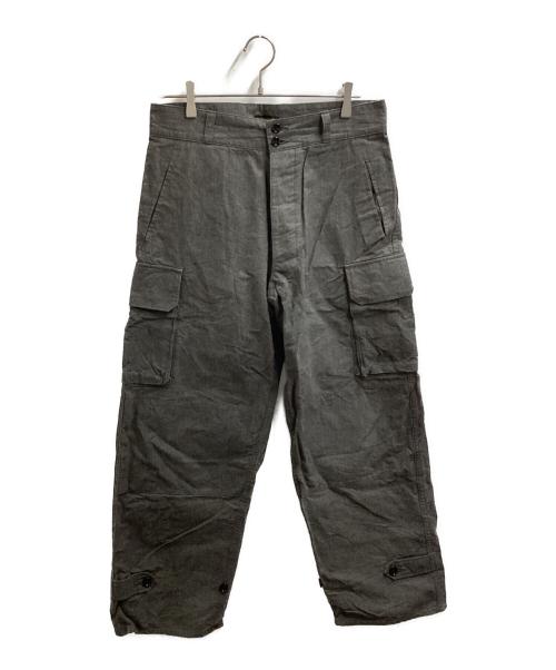 A vontade（アボンタージ）A vontade (アボンタージ) 40's French Army Trousers / 40's フレンチアーミートラウザー / 日本製 グレー サイズ:Mの古着・服飾アイテム