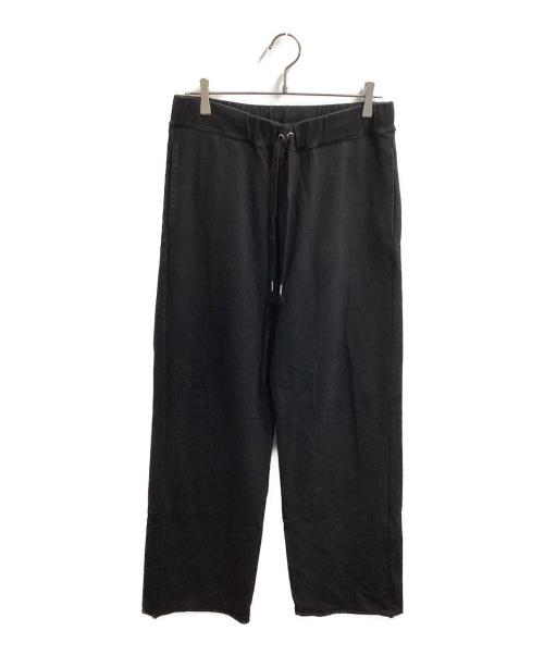 H BEAUTY&YOUTH（エイチ ビューティー&ユース）H BEAUTY&YOUTH (エイチ ビューティー&ユース) HEAVY HYBRID COTTON SWEAT  PANTS / ヘビーハイブリッドコットンスウェットパンツ ブラック サイズ:Lの古着・服飾アイテム