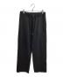H BEAUTY&YOUTH（エイチ ビューティー&ユース）の古着「HEAVY HYBRID COTTON SWEAT  PANTS / ヘビーハイブリッドコットンスウェットパンツ」｜ブラック
