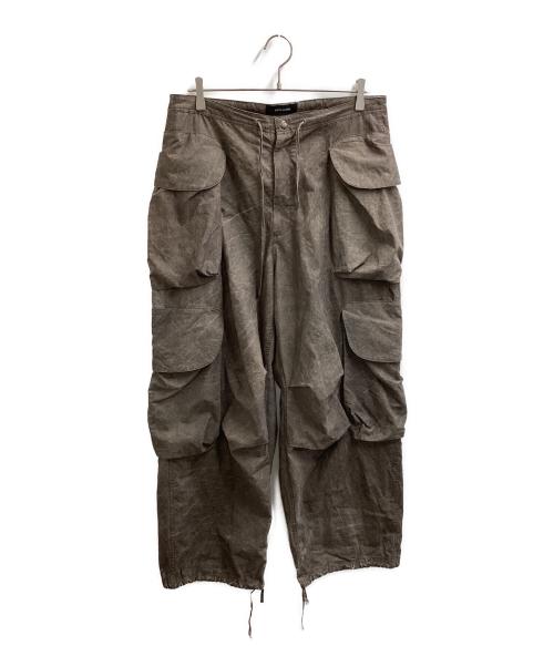 entire studios（エンタイアスタジオ）ENTIRE STUDIOS (エンタイアスタジオ) GOCAR CARGO / バルーンカーゴパンツ / ES2104 ブラウン サイズ:Lの古着・服飾アイテム
