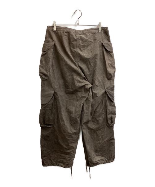 entire studios（エンタイアスタジオ）ENTIRE STUDIOS (エンタイアスタジオ) GOCAR CARGO / バルーンカーゴパンツ / ES2104 ブラウン サイズ:Lの古着・服飾アイテム