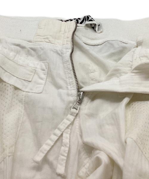 SABOTAGE（サボタージュ）SABOTAGE (サボタージュ) ボンテージパンツ ホワイト サイズ:26の古着・服飾アイテム