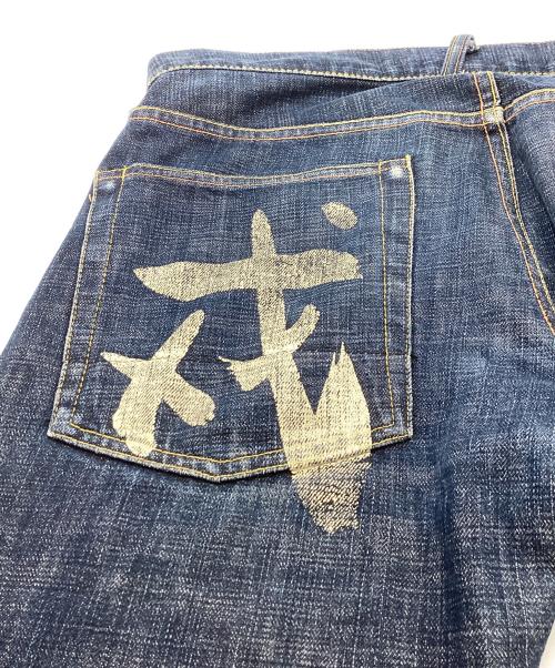 EVISU（エヴィス）EVISU (エヴィス) 戎音デニムパンツ インディゴ サイズ:W32×L35の古着・服飾アイテム