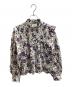 ISABEL MARANT ETOILE（イザベルマランエトワール）の古着「フラワープリントピンタックブラウス / HT1664-22P032E」｜アイボリー