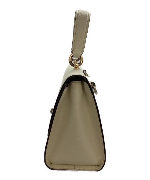 COACH（コーチ）COACH (コーチ) ターンロック 2WAYショルダーバッグ　/　F76618 ホワイトの古着・服飾アイテム