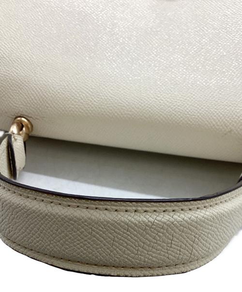 COACH（コーチ）COACH (コーチ) ターンロック 2WAYショルダーバッグ　/　F76618 ホワイトの古着・服飾アイテム