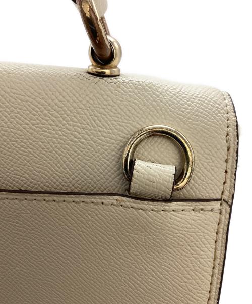COACH（コーチ）COACH (コーチ) ターンロック 2WAYショルダーバッグ　/　F76618 ホワイトの古着・服飾アイテム