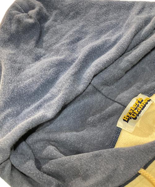Hysteric Glamour（ヒステリックグラマー）Hysteric Glamour (ヒステリックグラマー) 90s FULL ZIP HOODIE / MADE IN JAPAN / 2CF-4750 イエロー サイズ:FREEの古着・服飾アイテム