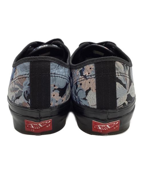 VANS（ヴァンズ）VANS (ヴァンズ) AUTHENTIC 44 FLORAL / FLORAL EMBROIDERY LOWCUT SNEAKERS / VN000EBNNGV ブルー×ブラック サイズ:US 10.5の古着・服飾アイテム