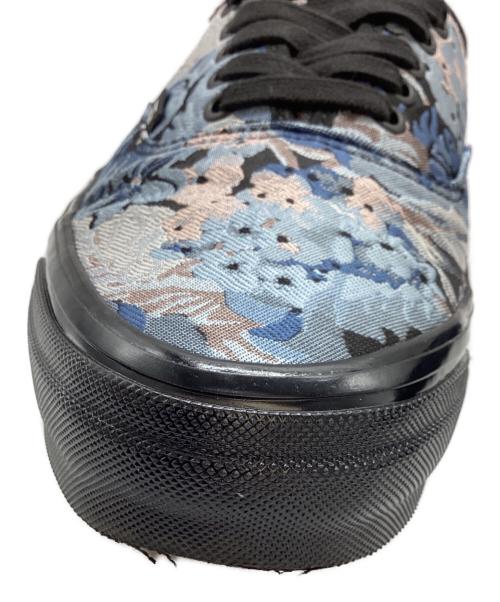 VANS（ヴァンズ）VANS (ヴァンズ) AUTHENTIC 44 FLORAL / FLORAL EMBROIDERY LOWCUT SNEAKERS / VN000EBNNGV ブルー×ブラック サイズ:US 10.5の古着・服飾アイテム