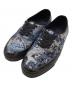 VANS（ヴァンズ）の古着「AUTHENTIC 44 FLORAL / FLORAL EMBROIDERY LOWCUT SNEAKERS / VN000EBNNGV」｜ブルー×ブラック