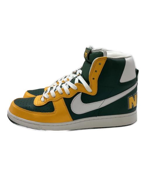 NIKE（ナイキ）NIKE (ナイキ) Terminator High Black Forest and Del Sol / FN4442-300 イエロー×グリーン サイズ:US11の古着・服飾アイテム