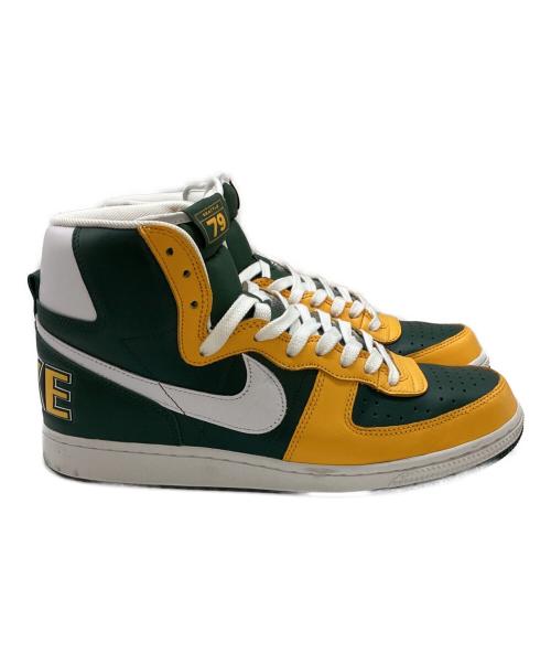 NIKE（ナイキ）NIKE (ナイキ) Terminator High Black Forest and Del Sol / FN4442-300 イエロー×グリーン サイズ:US11の古着・服飾アイテム